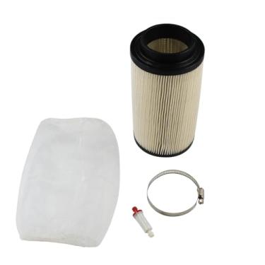 Imagem de 7080595 Filtro de ar 5811633 Manga pré-limpa pré-filtro de ar 2530009 Filtro de combustível com grampo compatível com Polaris Sportsman 300 335 400 450 500 550 570 600 700 800 850 Scrambler Magnum