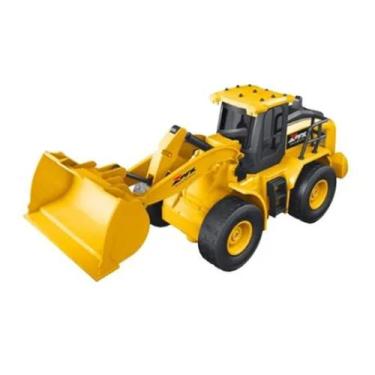 Imagem de Brinquedo Carro Construção Escavadeira Controle Remoto Trator Original
