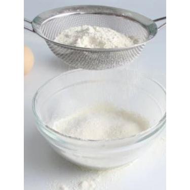 Imagem de Coador Aço Inox 12 cm - Peneira Malha Fina Cozinha, Versátil para Polvilhar Coar Frutas, Durável Inoxidável