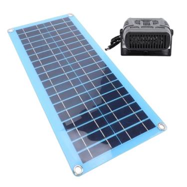 Imagem de Hyuduo Aquecedor de Painel Solar de 30 W Aquecedor Portátil Movido a Energia Solar Com Portas USB DC para Galinheiro Pet House de Proteção contra Superaquecimento Com Efeito de Estufa