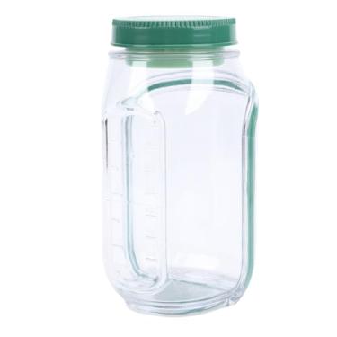 Imagem de Jectse Frasco de Salada Portátil, Recipiente Reutilizável Com Abertura Lateral de Camada Vertical Com Compartimento de Molho à Prova de Vazamentos de 2,5 Onças, para Viagens de