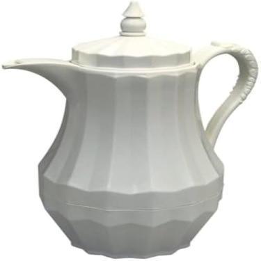 Imagem de Recipiente para bebidas quentes e frias, com tampa e alca, duradouro e leve.