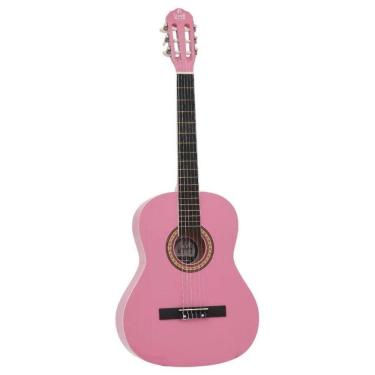Imagem de Violao Infantil Mith Nylon Acustico Mt36N Rosa 3/4