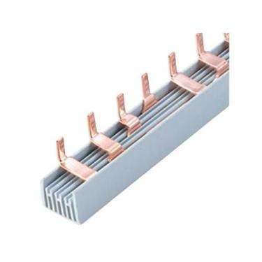 Imagem de Barramento Pente Trifásico 12 Disjuntores 3x4 63A Din JNG