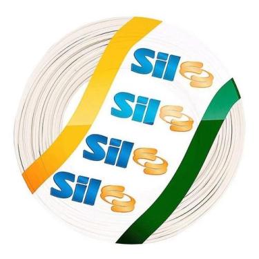Imagem de Cabo Flexível 10mm Branco Sil - 100 Metros - SIL Fios