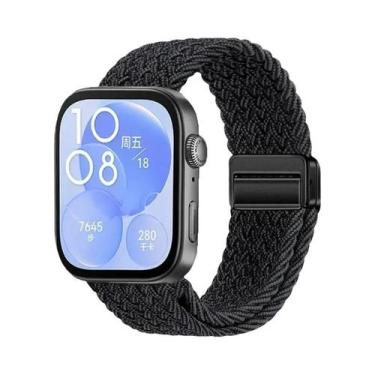 Imagem de Pulseira Magnética De Nylon Trançado Para Huawei Watch Fit 4 pro Fit 3
