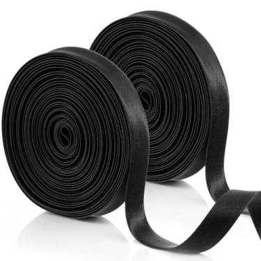 Imagem de KFHENSOMR Vestido feminino com laço nas costas para casamento, 15 m × 1,5 cm, preto, com cadarço ajustável, faixa traseira, espartilho de substituição, cordão de laço para substituição de zíper