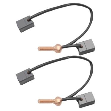 Imagem de CADUFUELLY Kit de escova de motor para carrinho de golfe JU2H180100, substituição para Yamaha G29 Drive 2007-Up com modelos de motor Hitachi, substitui JU2-H1801-20-00