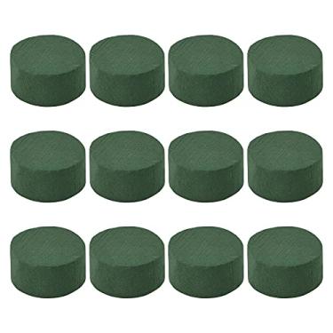 Imagem de Yosoo Espuma Floral, Espuma de Retenção de Arranjo de Flores, Blocos Florais Verdes, 12 Peças para Flores Secas e Buquês