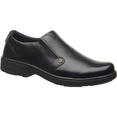 Imagem de Sapato social pegada masculino couro 121272, Preto, 41