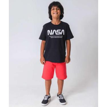 Imagem de Bermuda Juvenil Moletom Botonê Marisa Tam 10 a 16 Verm-04042, Vermelho