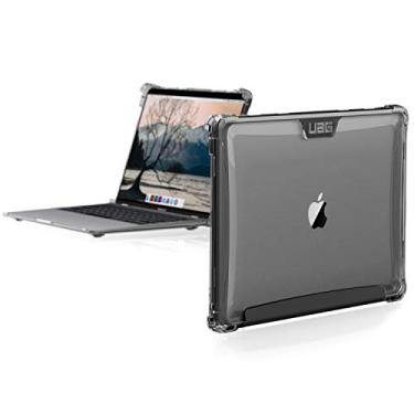 Imagem de URBAN ARMOR GEAR Capa para laptop UAG MacBook Air de 13 polegadas 2018-2020 M1 A1932, A2179 e A2337, gelo transparente translúcido, leve e resistente, Plyo militar, testada contra quedas