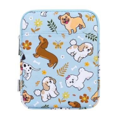 Imagem de Dadanism Capa acolchoada de 15 a 7 polegadas para Kindle Colorsoft Signature Edition de 17,8 cm e o novo Kindle Paperwhite, capa protetora para E-Reader, K-indle/K-indle Oasis/Kobo E-Reader, azul +