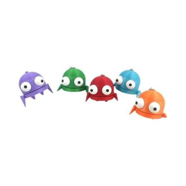 Imagem de Mini Chaveiro De Boneco Robô REPO Impresso Em 3D Multicolorido, Decora