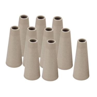 Imagem de Vaveren 10x Suporte para Cone de Fio, Enrolador de Lã, Tubo para Enrolar Fios, Kit DIY, Tubo para Enrolar Novelos de Fio, 4.6 Cm de Diâmetro