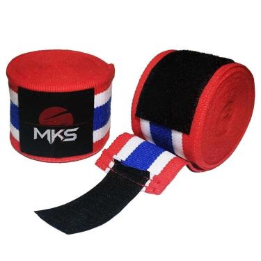 Imagem de Bandagem Fita Protetora MKS Thai 4,50m (Par)-Unissex