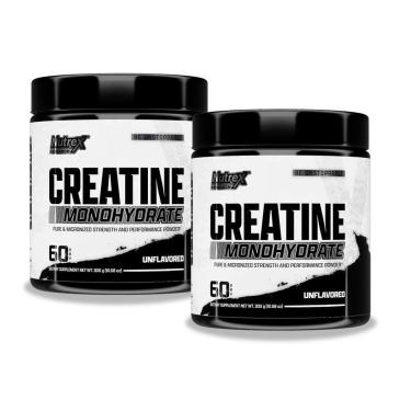 Imagem de Kit 2x Creatina Monohidratada 300g - Nutrex Research-Unissex