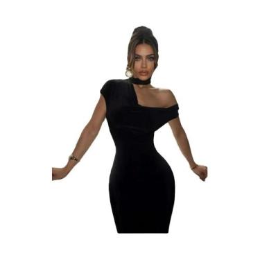 Imagem de Vestido De Verão Sexy Sem Mangas Com Gola Irregular Para Mulheres, Ele