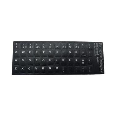 Imagem de Adesivos De Teclado Multilíngue Ucraniano Russo Árabe Coreano Italiano