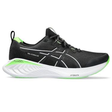 Imagem de ASICS Tênis de corrida feminino Gel-Cumulus 25, Preto/prata pura, 35
