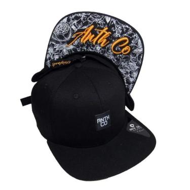 Imagem de Boné Anth Co Fox Skate Aba Reta Bordado Strapback Fitão-Masculino