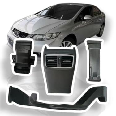 Imagem de Difusor de Ar Interno Traseiro para Civic 2016 a 2021 Difusor de Ar Condicionado Traseiro Honda Civic 2016 a 2021 Acabamento Interno Original