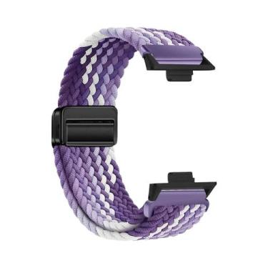 Imagem de Pulseira De Nylon Trançada Com Fivela Magnética Respirável Substituíve