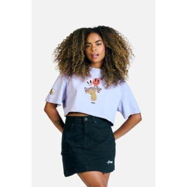 Imagem de CROPPED APPROVE FLYING HIGH BEAR LILÁS-Feminino
