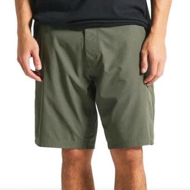 Imagem de Bermuda Híbrida Volcom Cross Shred Squadron Green-Masculino