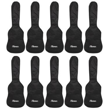 Imagem de Kit 100 Capas para Guitarra Elétrica Preta Thomaz