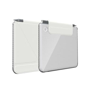 Imagem de TUDIA M-FLIP Capa magnética transparente destacável para Kobo Libra Color (2024) - [despertar/hibernar automaticamente] Capa magnética à prova de choque fina transparente traseira com suporte para
