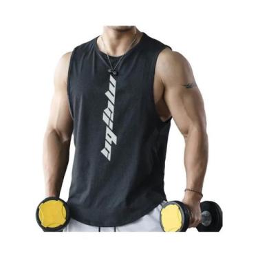 Imagem de Regata Esportiva Masculina Sem Mangas - Ideal para Treino e Fitness, B