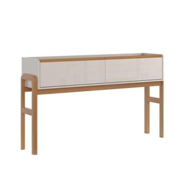 Imagem de Aparador elegance 1,43 off white/jequitiba - Lukaliam