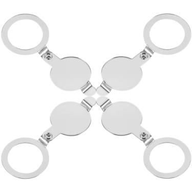 Imagem de DOITOOL 4 peças de capa de olho mágico de porta de privacidade para visualizador de porta frontal capas de olho mágico para apartamento doméstico