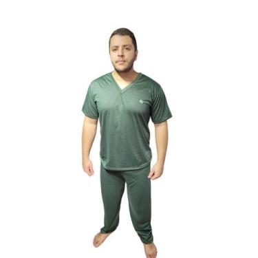 Imagem de Pijama Masculino de Inverno Manga Curta e Calça De Dormir - PIJAMAS VI