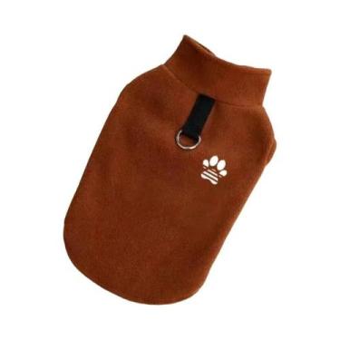 Imagem de Colete De Lã Quente Para Cães Pequenos, Casaco De Outono E Inverno Par