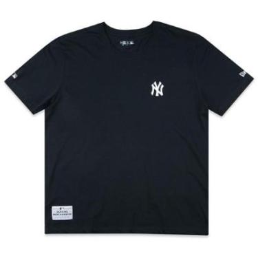Imagem de Camiseta New Era Plus Size Regular Mlb New York Yankees Masculino-Masculino