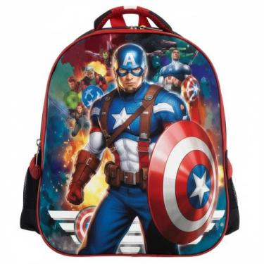Imagem de Mochila Infantil Personagem Escolar  Mochila Menino Resistente - Genér