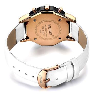 Imagem de Relógio Feminino Elegante Cronógrafo Luminoso Analogico De Quartzo