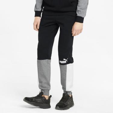 Imagem de Calça Moletom Puma Essentials Block Masculina-Masculino
