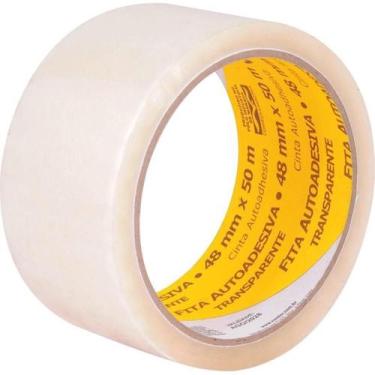 Imagem de Fita Autoadesiva Vonder 48mm x 50m Transparente