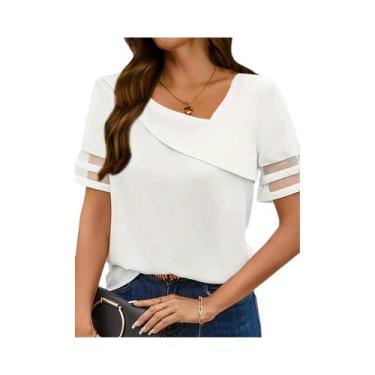 Imagem de Blusa Feminina Elegante De Manga Longa Solta, Moda Casual Para Fim De 