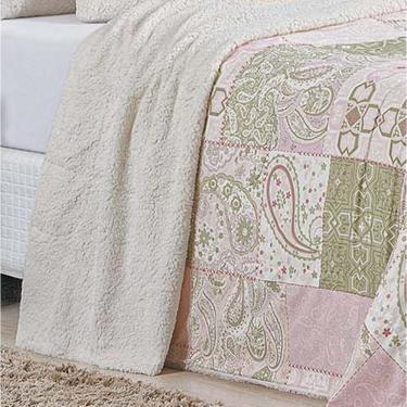Imagem de Cobertor Solteiro Top Line Estampado Hipercal/sherpa 1 Peça - Loire