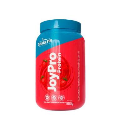 Imagem de Whey Protein Joypro Pote 900G Shark Pro Iog Mor C Framboesa