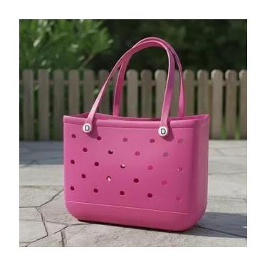 Imagem de Bolsa Eva Premium Pink Luxo Praia Piscina Impermeável - - Allurys, G