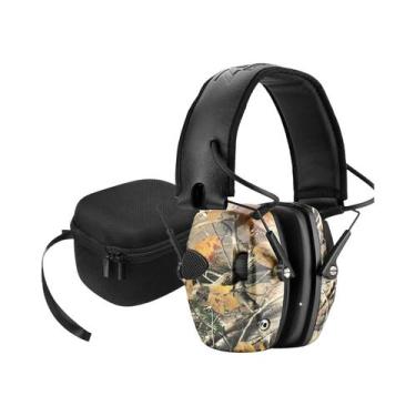 Imagem de Protetores Auriculares Eletrônicos Finos Com Redução De Ruído NNR22dB,