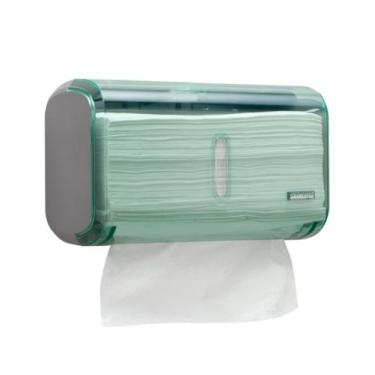 Imagem de Dispenser Toalheiro Porta Toalha Compacto Urban - Premisse, Verde