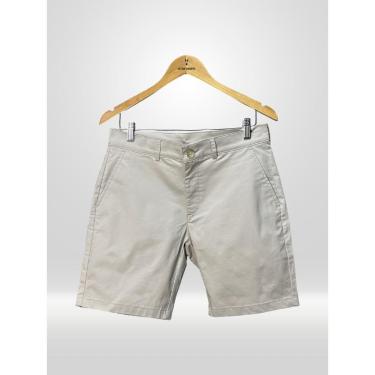 Imagem de Bermuda Masculina Sarja Algodão com Elastano Areia-Masculino