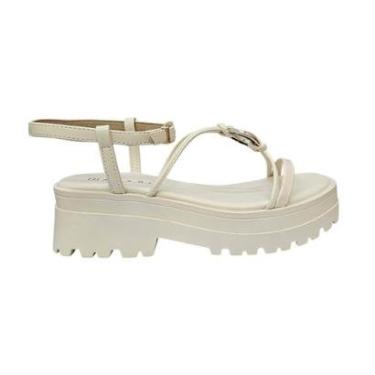 Imagem de Sandália Ramarim com Salto Tratorado Feminina-Feminino