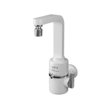 Imagem de Torneira Eletrica Hydra Slim Parede Branca 4 Temperaturas 5500W. X 220